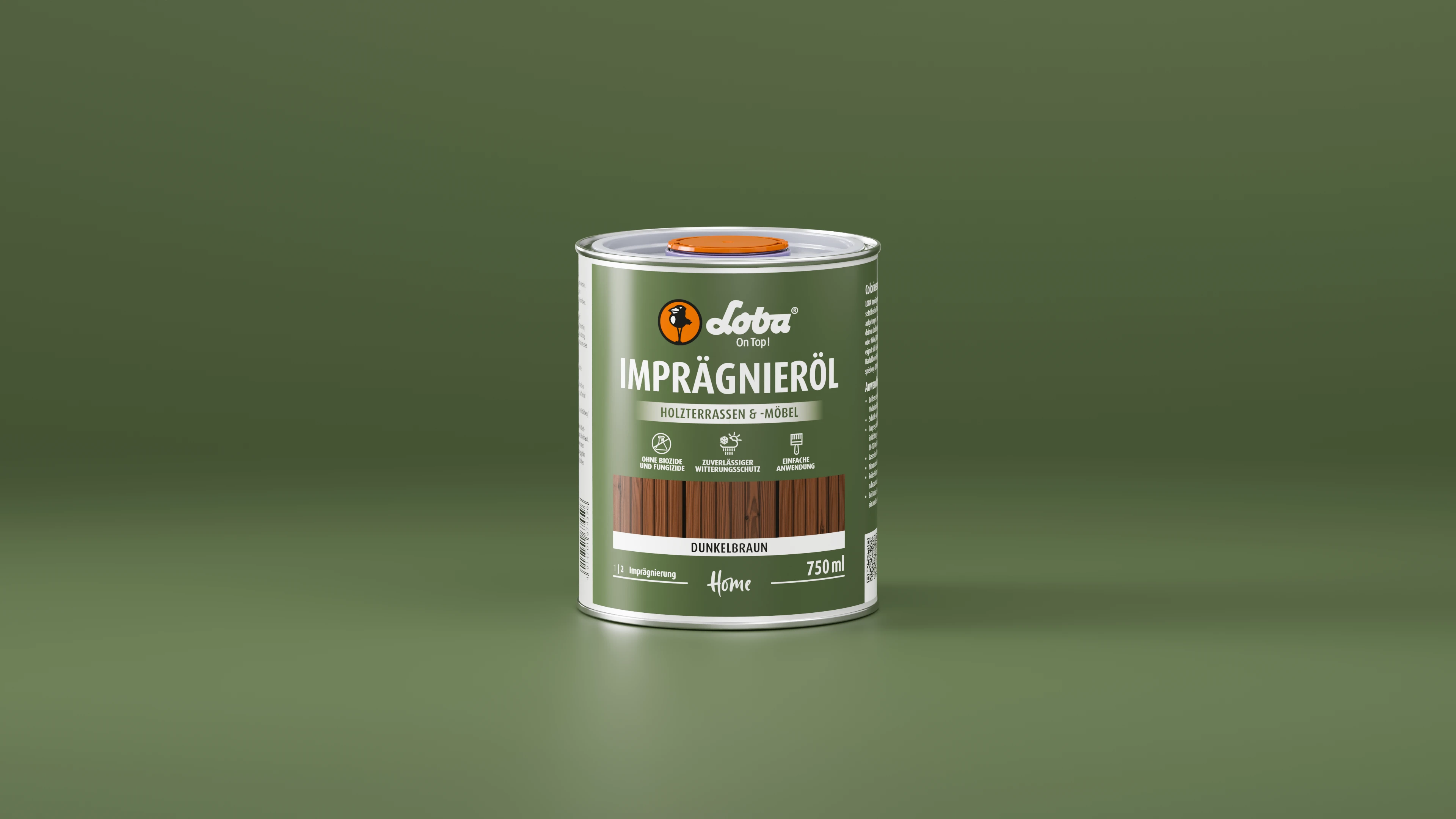 Imprägnieröl Set S - Dunkelbraun