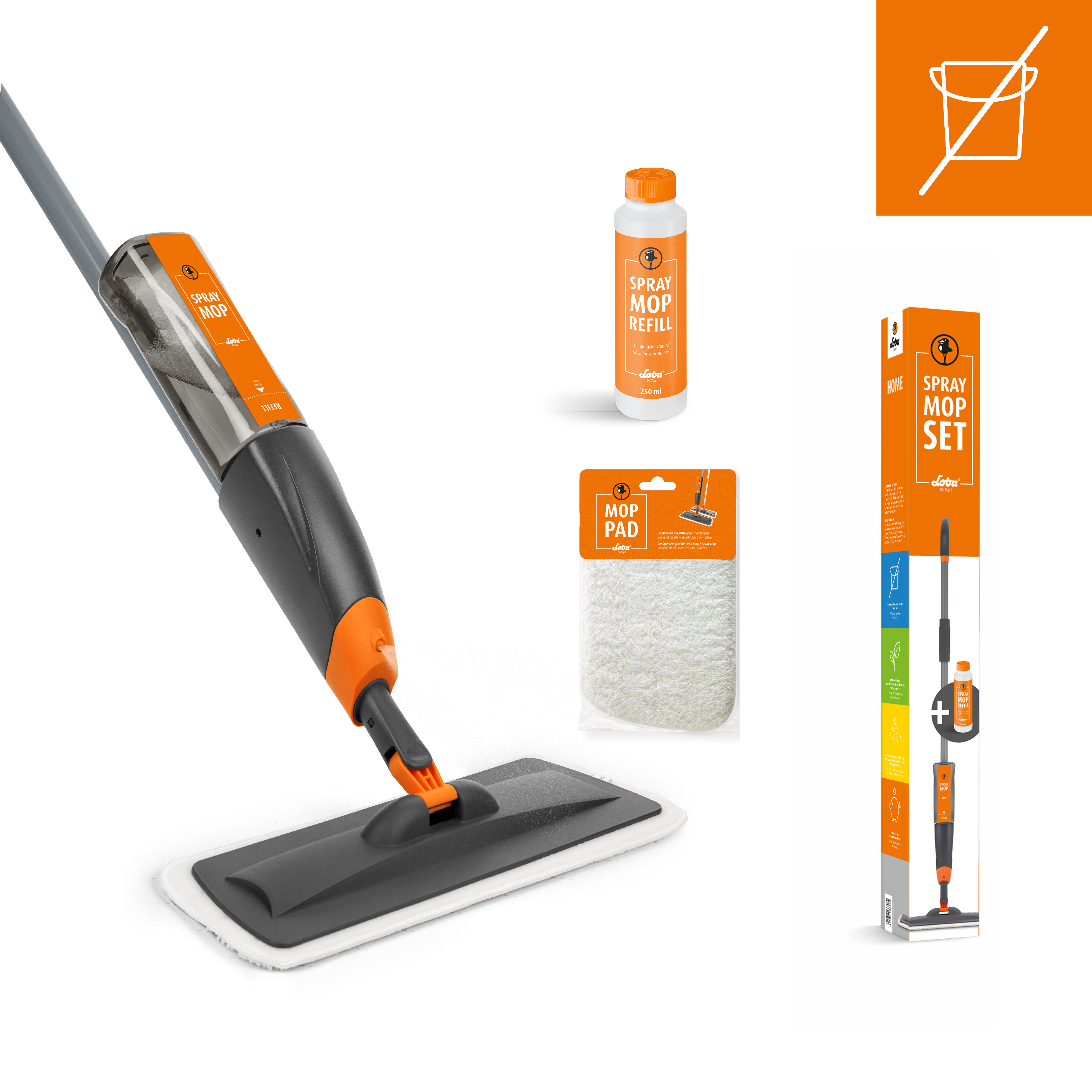 Spray Mop Set